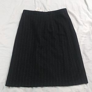 WANKO Wool Blend Pin Strip 4 loop Belt Skirt